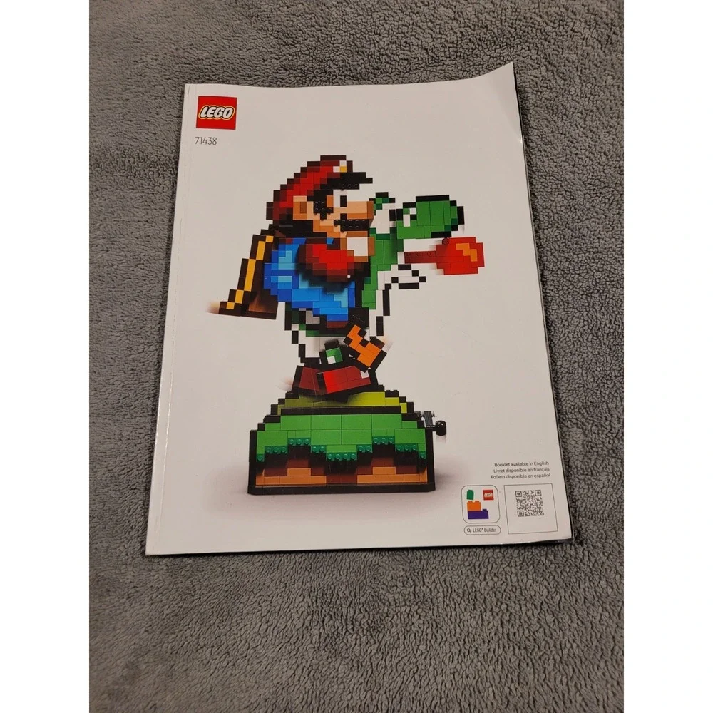 LEGO Super Mario 71438 Illustrated Instruction Manual Booklet Multilingual 2024